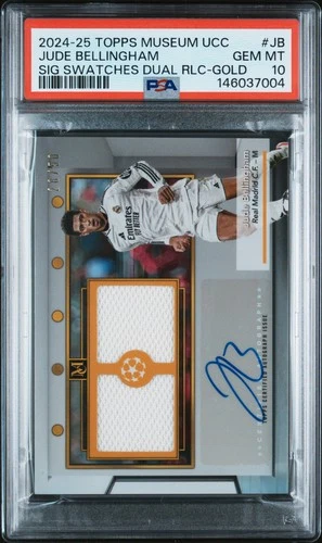 Jude Bellingham 2024 Topps Museum Oro /50
