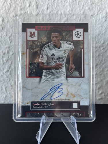 Jude Bellingham 2024 Topps Museum Ruby Marbleized /25
