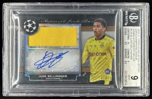 Jude Bellingham 2021 Topps Museum Sapphire /75
