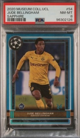 Jude Bellingham 2020 Topps Museum Sapphire /75