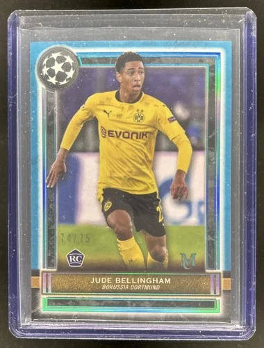 Jude Bellingham 2020 Topps Museum Zaffiro /75