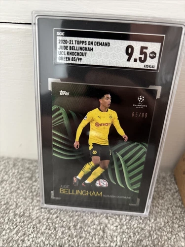 Jude Bellingham 2020 Topps On Demand UCL Green /99