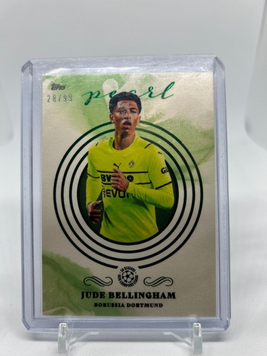 Jude Bellingham 2021 Topps Pearl UCL Green /99