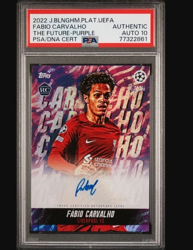 Jude Bellingham 2022 Topps Platinum UEFA /25