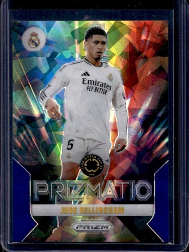 Jude Bellingham 2025 Panini Prizm Blue Ice /99