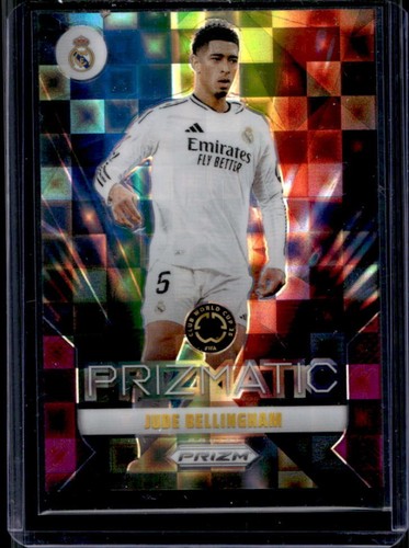 Jude Bellingham 2025 Panini Prizm Copa Mundial de Clubes de la FIFA 2025 Purple Pandora /49