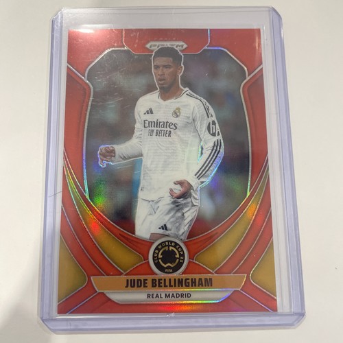 Jude Bellingham 2025 Panini Prizm Copa Mundial de Clubes de la FIFA 2025 Rojo /199