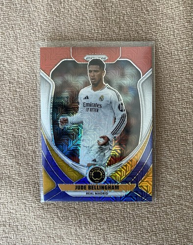 Jude Bellingham 2025 Panini Prizm FIFA Club Red White Blue Mojo Prizm