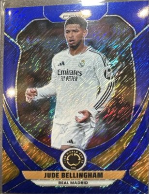Jude Bellingham 2025 Panini Prizm FIFA Club World Cup Blue Shimmer /8