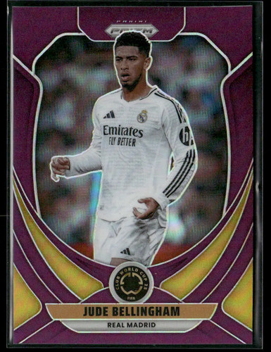 Jude Bellingham 2025 Panini Prizm FIFA Club World Cup Purple Prizm /125