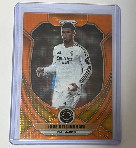 Jude Bellingham 2025 Panini Prizm Orange Pulsar /149