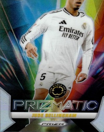 Jude Bellingham 2025 Panini Prizm Silver Prizmatic