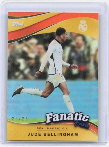 Jude Bellingham 2024 Topps Real Madrid Fan Set Orange /25