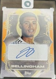 Jude Bellingham 2025 Topps Real Madrid Los Blancos /25