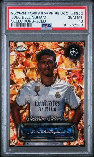 Jude Bellingham 2024 Topps Sapphire Gold /50