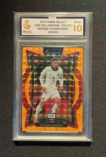 Jude Bellingham 2025 Panini Select Arancione /125
