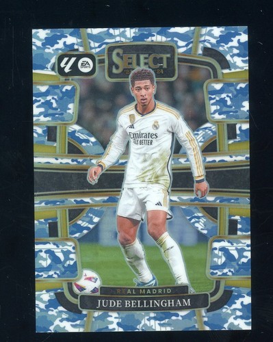 Jude Bellingham 2023 Panini Select Blue Camo Prizm /99