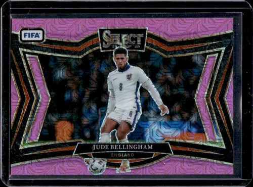 Jude Bellingham 2024 Panini Select FIFA Field Pink /299