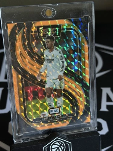 Jude Bellingham 2024 Panini Select Fifa Orange Prizm /125