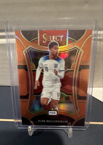 Jude Bellingham 2023 Panini Select FIFA Orange Prizm /49