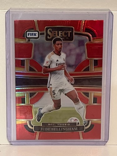 Jude Bellingham 2024 Panini Select FIFA Red Prizm