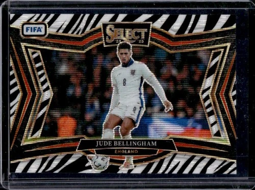 Jude Bellingham 2024 Panini Select FIFA Zebra #211