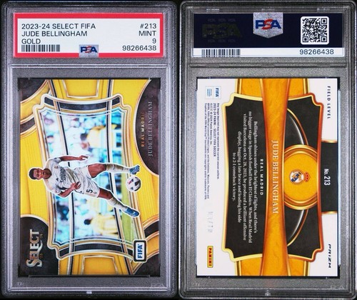 Jude Bellingham 2023 Panini Select Gold /10