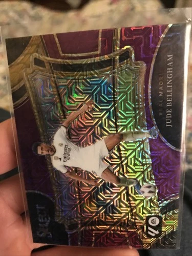 Jude Bellingham 2023 Panini Select Mojo púrpura