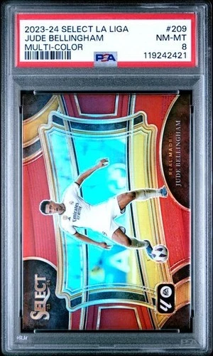 Jude Bellingham 2023 Panini Select Multicolor Prizm