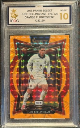 Jude Bellingham 2025 Panini Select Orange /125