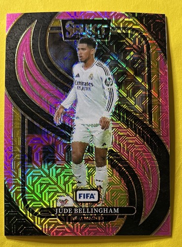 Jude Bellingham 2024 Panini Select Pink Mojo Prizm /299
