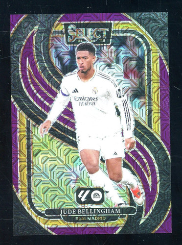 Jude Bellingham 2024 Panini Select Púrpura Mojo Prizm