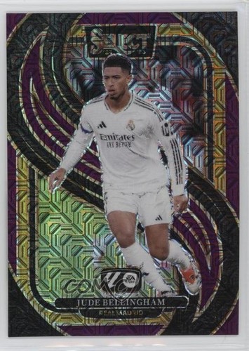 Jude Bellingham 2024 Panini Select Purple Mojo Prizm #113