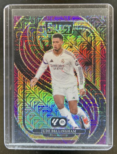 Jude Bellingham 2024 Panini Select Purple Mojo Prizm #113