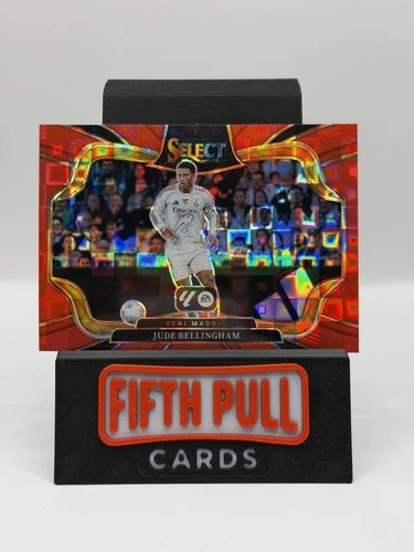 Jude Bellingham 2025 Panini Select Red Field Level Prizm