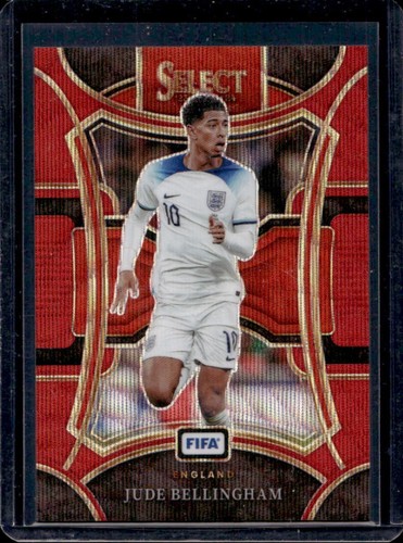 Jude Bellingham 2024 Panini Select Red Wave Prizm /149