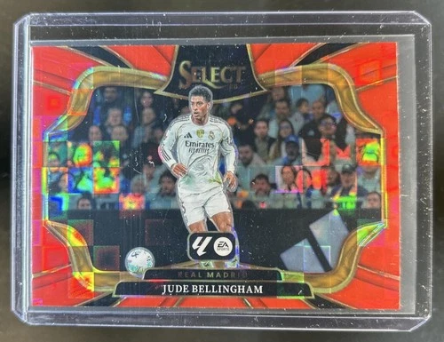 Jude Bellingham 2025 Panini Select Rojo Pandora Prizm #242