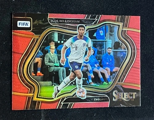 Jude Bellingham 2022 Panini Select Rojo Prizm