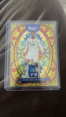 Jude Bellingham 2025 Panini Select Stained Glass