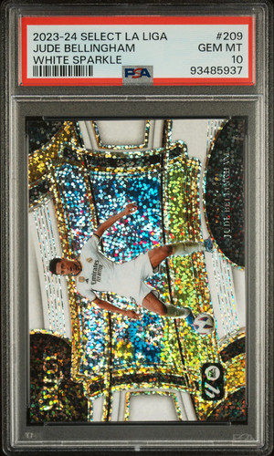 Jude Bellingham 2023 Panini Select White Sparkle