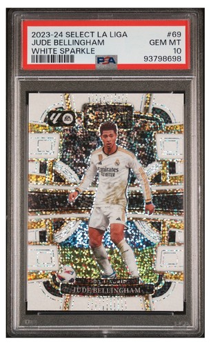 Jude Bellingham 2024 Panini Select White Sparkle