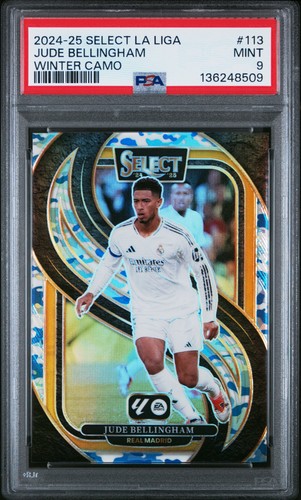 Jude Bellingham 2024 Panini Select Winter Camo /30