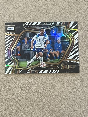 Jude Bellingham 2022 Panini Select Zebra /25