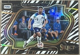 Jude Bellingham 2023 Panini Select Zebra /25