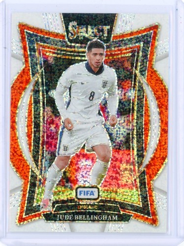 Jude Bellingham 2024 Panini Seleziona FIFA White Sparkle Prizm