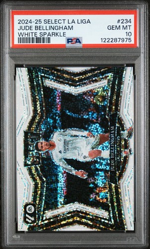 Jude Bellingham 2024 Panini Seleziona La Liga White Sparkle Prizm