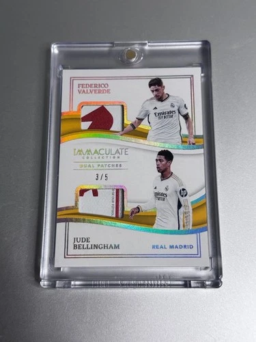Jude Bellingham & Sergio Valverde 2023 Panini Immaculate Collection /5