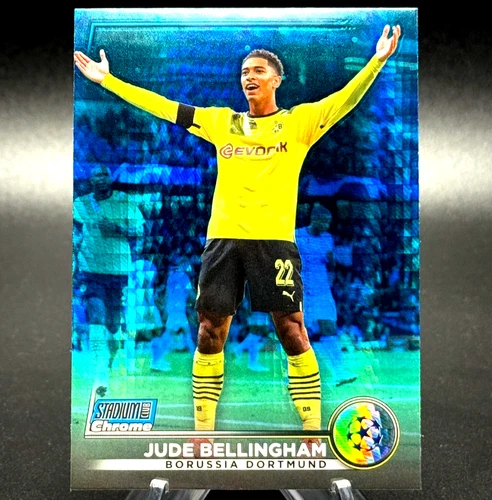 Jude Bellingham 2023 Topps Stadium Club Blue Refractor