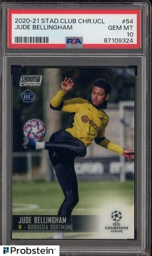 Jude Bellingham 2020 Topps Stadium Club Chrome