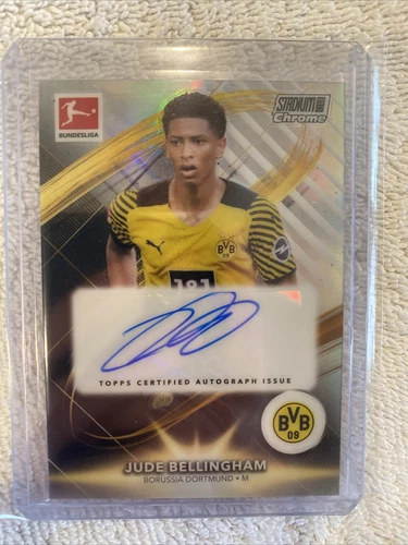 Jude Bellingham 2021 Topps Stadium Club Chrome /70